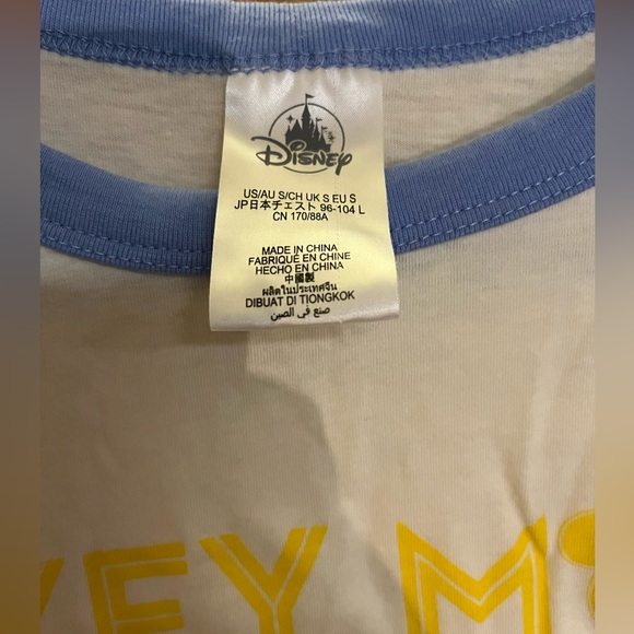 NWOT Disney Japan Retro Ringer Tee - Picture 2 of 3